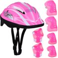 thumbnail image 2 of 1 Juego de protectores para patinaje infantil: rodilleras, casco de seguridad para patinete y coderas., 2 of 8