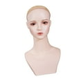 thumbnail image 3 of Cabeza de Maniquí para Exhibición de Joyas, Accesorio para Exhibición de Postizos, Busto de Maniquí Realista para Gafas., 3 of 9
