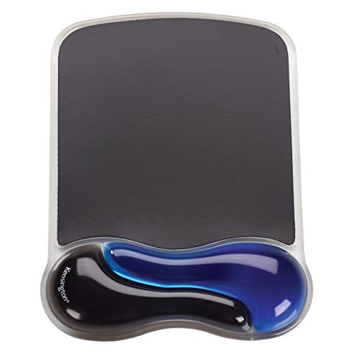 Kensington Duo Gel Mouse Pad with Wrist Rest Blue (K62401AM