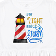 thumbnail image 4 of Inktastic Be the Light in the Storm Lighthouse Girls Toddler Dress, 4 of 5
