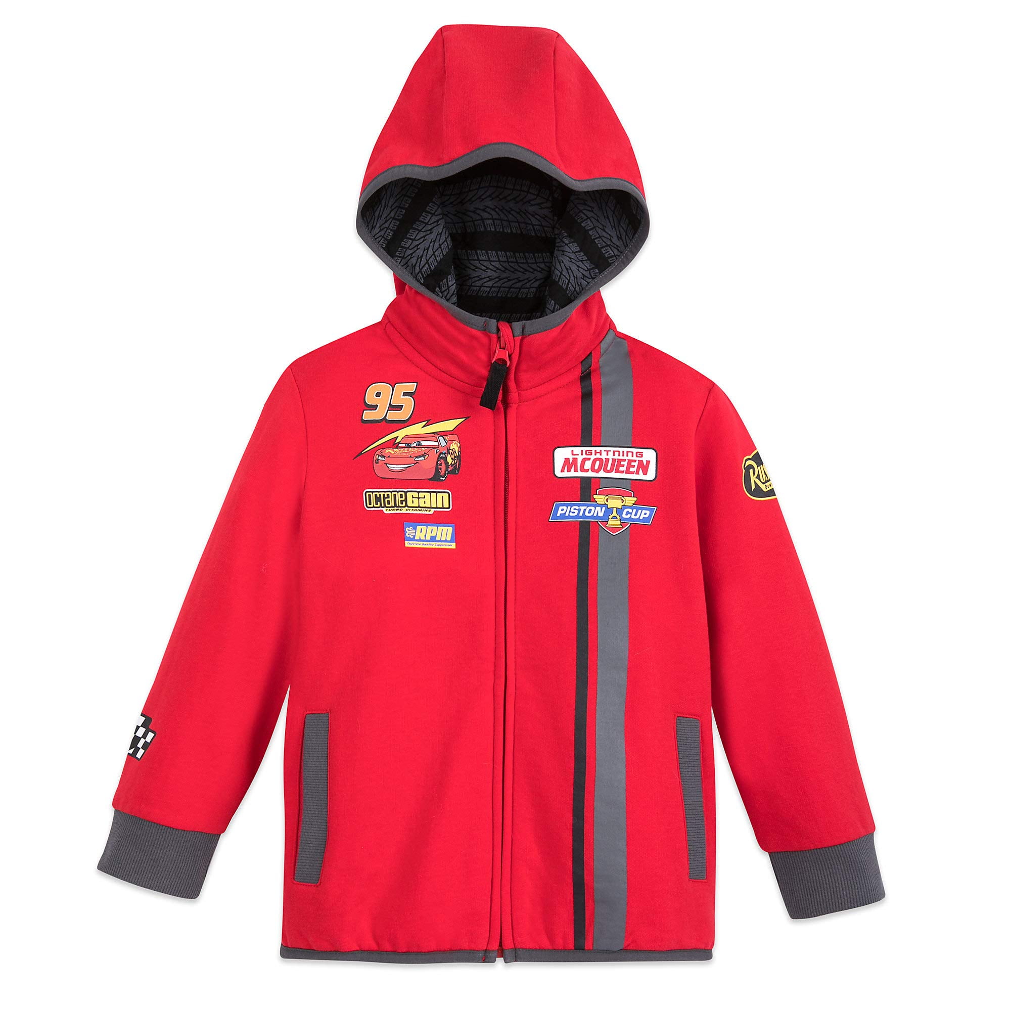Lightning mcqueen zip up hoodie clearance