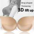 thumbnail image 3 of WTOBBY Women's Breathable Bra Pad Inserts: Push Up Pads for Sports Bras, Swimsuits & Tanks, Removable Lightly Padded Cups for Enhanced Lift and Shape, Comfortable Sponge,Complexion One Size, 3 of 4