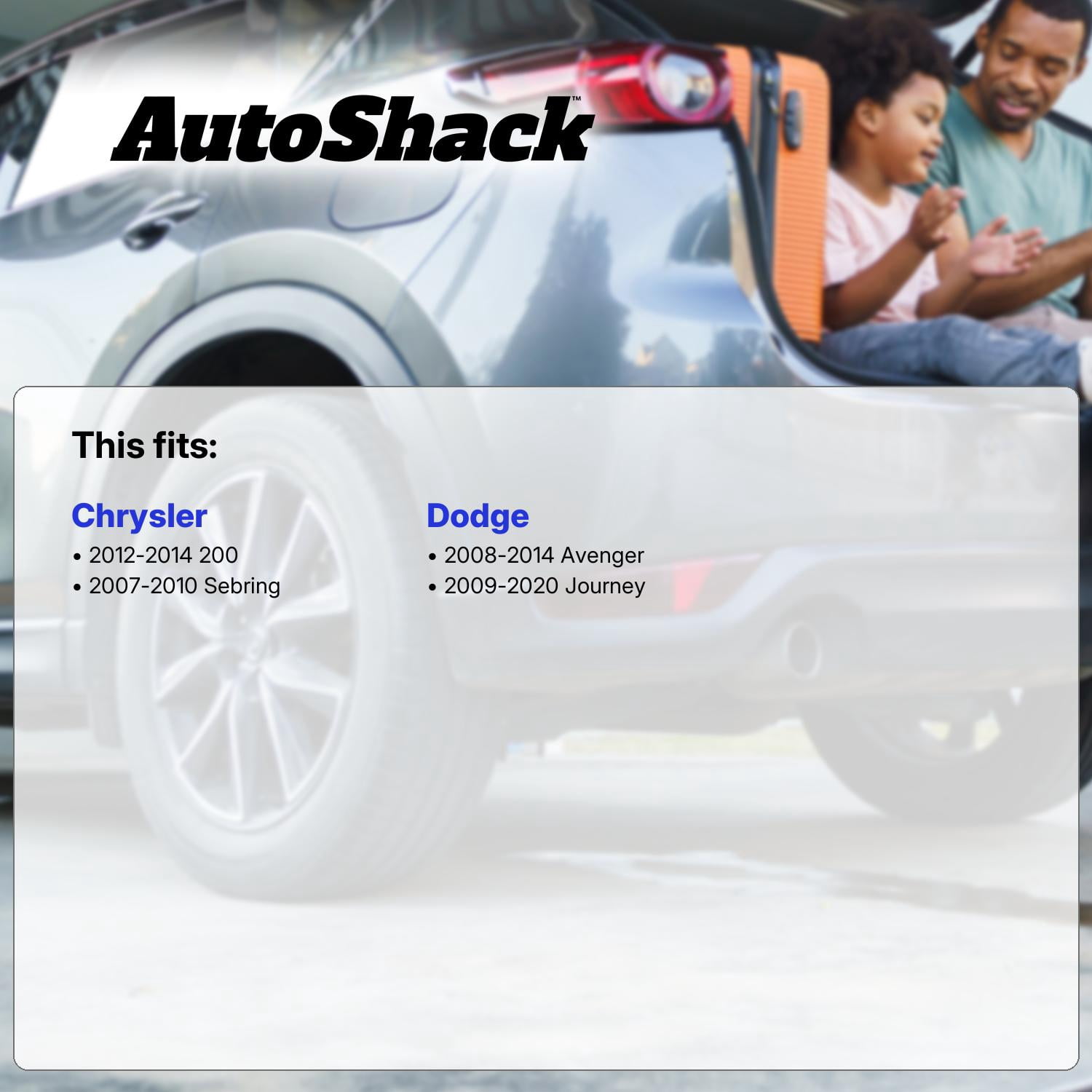 AutoShack Front CV Axle Shaft Assembly for Dodge & Chrysler, Journey 2009-2020 Avenger 2008-2014 200 2012-2014 Sebring 2007-2010, FWD AWD L4 2.4L V6 2.7L, Left