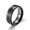 Black, variant on Titanium Steel Hypoallergenic Feel Temperature Finger Ring For Women Men-Silver-11