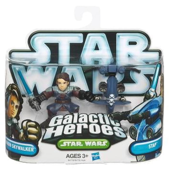 Star Wars Galactic Heroes Anakin Skywalker & Stap Figure, 2 Pack