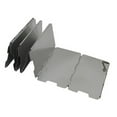 Easter Camping Camp Stove Windshield 9 Plates Stove Windscreen Folding