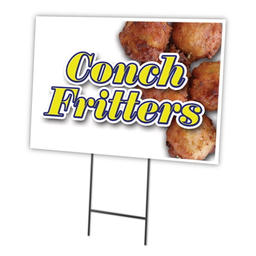 APPLE FRITTERS Yard Sign /& Stake outdoor plastic coroplast window
