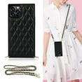 thumbnail image 1 of Case Compatible with Apple iPhone 13 mini - Crossbody Chain Handbag Case TPU Phone Cover with Metal Chain Strap, 1 of 6