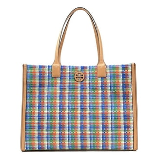 Tory Burch Geo Logo Mini Zip Top Tote for Women's, Shoulder