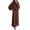 319#Brown, variant on Women's 2 Piece Outfits Fall Sweatsuits Oversized Hoodies Wide Leg Sweatpants Tracksuits Lounge Matching Sets