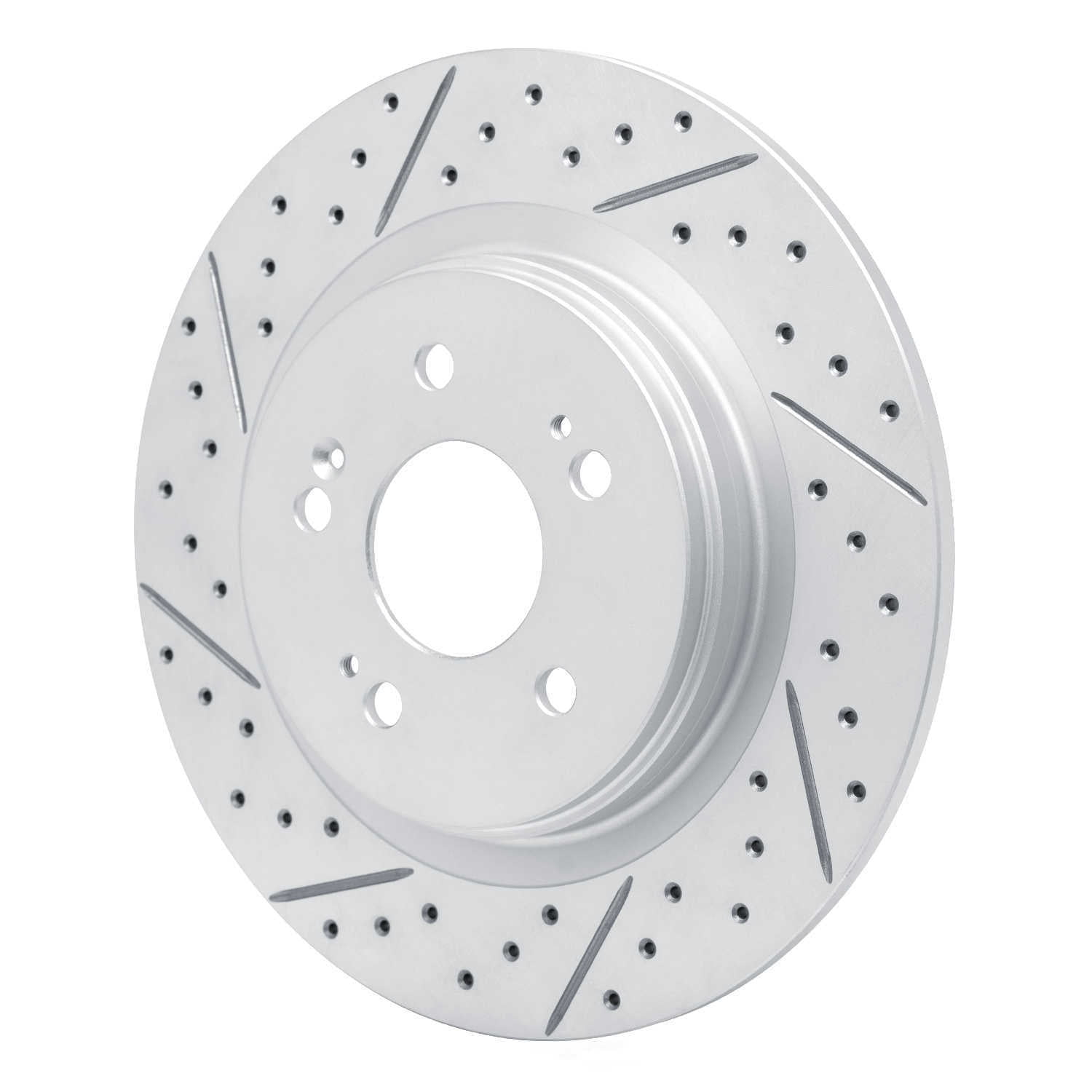 Dynamic Friction Company 830-59066L DFC Geoperformance Rotor - Drilled and Slotted