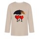 thumbnail image 4 of Camisas de Manga Larga para los Hombres Día de San Valentín Impresión Cuello Redondo Moda Casual, Mezcla de Poliéster de Lino de Algodón para Primavera Verano, 4 of 8