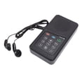 thumbnail image 1 of Portable Scripture Player, Solar Powered Portable Electronic Sound Scripture Reader, 8G Capacity, with Earphone, Lanyard, Charging Cable, 1 of 7