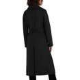 thumbnail image 5 of Tahari womens  Elliot Wool-Blend Wrap Coat, xs, Black, 5 of 6