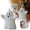 A, variant on Handmade Ghost Shaped Scented Soy Wax Candle for Halloween Home Decoration and Gifting