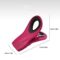 thumbnail image 3 of Less Than 5 Fixing Clip . Pen Chip Clips Clips 1 Pack Bag Clips Bag Clips for Food Magnet Clips Chip Clips Bag Clips Food Clips Chip Bag Clip Clips for Food Packages Bag Clip, 3 of 4