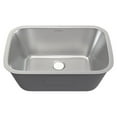 thumbnail image 2 of Toulouse 27 x 18 Stainless Steel, Single Basin, Undermount Kitchen Sink, 2 of 12