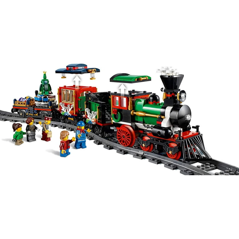 LEGO Creator Expert Winter Holiday Train 10254 Christmas Train Set with Full Circle Train Locomotive, and Christmas Tree Toy - Walmart.com