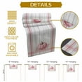 thumbnail image 5 of Pink Pumpkin Table Runner, Autumn Thanksgiving Kitchen Dining Table Decoration for Home Party Decor 13x90 Inches, 5 of 9