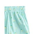 thumbnail image 3 of Wonder Nation Toddler Girl's Ribbed Print Tee and Shorts, 2-Piece Pajama Set, Sizes 12M-5T, 3 of 3
