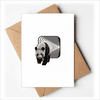 Panda Tunnel Walking Space Greeting Cards You are Invited Invitations