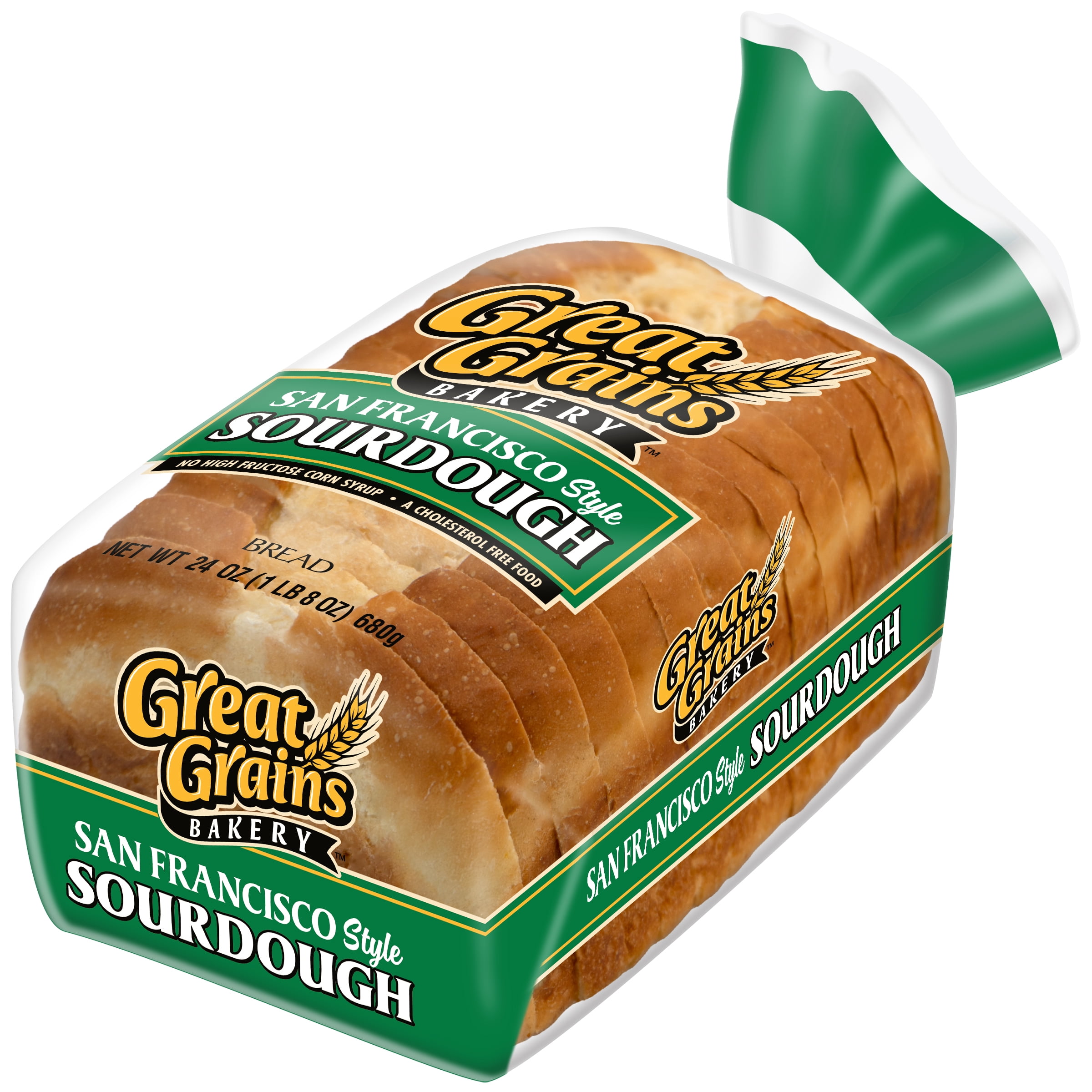 Great Grains San Francisco Sourdough Premium Wide Pan Bread, 24 oz