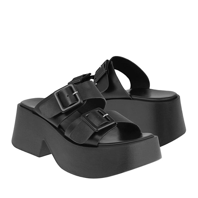 SANDALIAS DAMA FUROR 01MH SIMIPIEL NEGRO Furor 26123