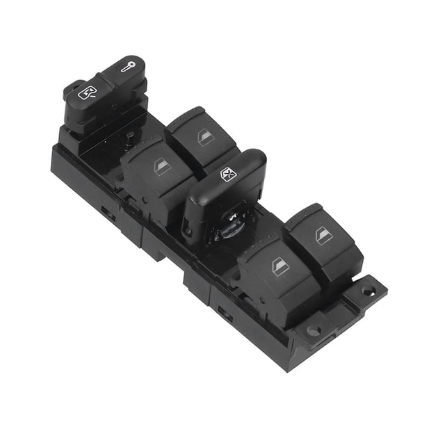 Botón Del Elevalunas, Plug And Play, Interruptor Del Elevalunas Eléctrico Negro 7M3959857D, Respuesta Rápida Para Reemplazo De Automóvil Para 1997/10-2010/03