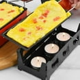 thumbnail image 3 of UPOUART Mini Plaque de Cuisson Antiadhésive pour Fromage Fondue Cuisson Extérieure, 3 of 4