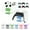 Transparent, variant on Multi-Console Game Controller Stand Compatible with PS5/PS4/Xbox/Switch Pro for Display & Storage-Transparent Green
