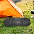 thumbnail image 4 of Bolsa de almacenamiento para tienda de campaña, bolsa plegable, bolsa de lona, mochila impermeable de tela Oxford, bolsa portátil, bolso de transporte Negro 75cmx26cm S, 4 of 8