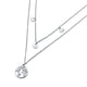 thumbnail image 3 of XWSHYW Collares Colgantes Gargantilla con Colgante de Estrella para Mujer, Joyería de Cadena Larga Dorada, 3 of 5