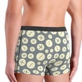 thumbnail image 4 of Men's Boxer Briefs, comical Math Symbol Print Soft Comfy Mens Underwear Boxer Briefs Breathable With Widen Waist, 4 of 7