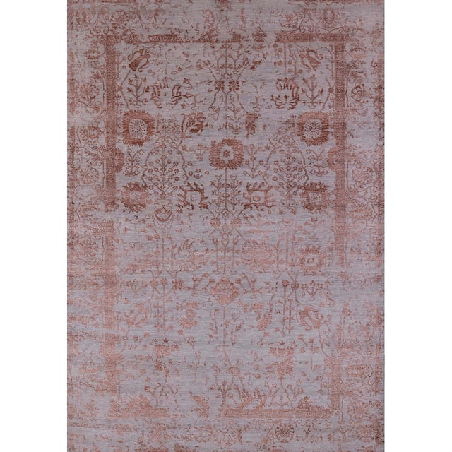 Ahgly Company Tapis Rectangulaire Lavable en Machine Intérieur Industriel Moderne Amande Foncée, 5 Pieds x 7 Pieds