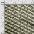thumbnail image 2 of oneOone Polyester Spandex Dark Olive Green Fabric Asian Block Sewing Material Print Fabric By The Yard 56 Inch Wide, 2 of 4