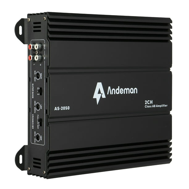 Andeman Car Amplifier Class A/B 2 Channel, 1400 Watts Peak Power, HIFI