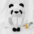 thumbnail image 2 of piezas de lindos y divertidos sombreros de animales de peluche, divertidos sombreros de invierno con animales delicados F, 2 of 5