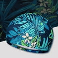 thumbnail image 4 of LJNYFDC Bathing Hat Breathable Fabric Swimming Hat Exquisite Pattern High Elastic Quick Dry Tear resistant Protective Polyester Unisex Print Swimming, 4 of 7