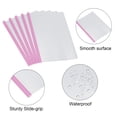 thumbnail image 4 of Unique Bargains Clear Report Covers with Sliding Bar, 15mm 135 Sheets Capacity, Red, 10Pack, 4 of 6