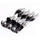thumbnail image 1 of High quality wishclaw-type log tenon drill bit set of 8 in bag, 1 of 1