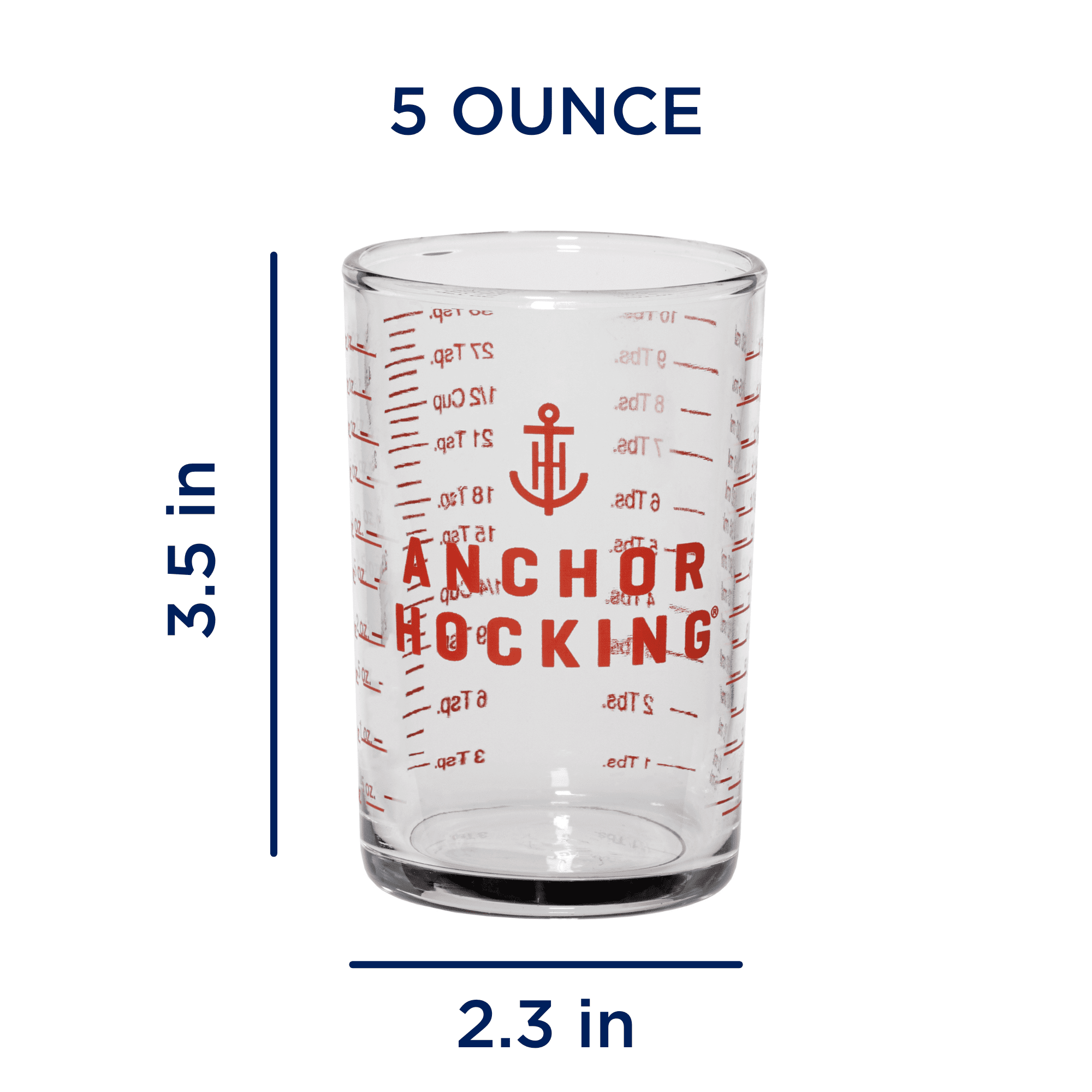 Anchor Hocking 5-oz Measuring Glass