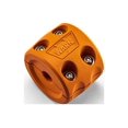 thumbnail image 1 of Warn Winch Cable Stop 108790 Up To 1/2 Inch Cable Diameter; Split Design; Orange; Rubber, 1 of 2