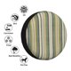 thumbnail image 4 of Balery Colourful stripes Cubiertas para Neumáticos - Protector Resistente para Neumáticos de Camioneta, SUV, Remolque, Camper y RV-15 inch, 4 of 6