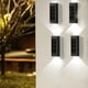 thumbnail image 1 of Luces de Cerca, Luces de Pared Led, Ip65 para Exteriores, Paquete de 4 Lámparas de Pared para Exteriores para Patio, Jardín, Garaje y Camino, 1 of 7