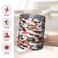 thumbnail image 5 of Camouflage 12oz Stainless Steel Coffee Mug – Double-Wall Insulated Cup with Spill-Resistant Lid, 360° Full-Print Design, Keeps Drinks Hot & Cold for Home, Office, Travel, Thanksgiving,Christmas, 5 of 5