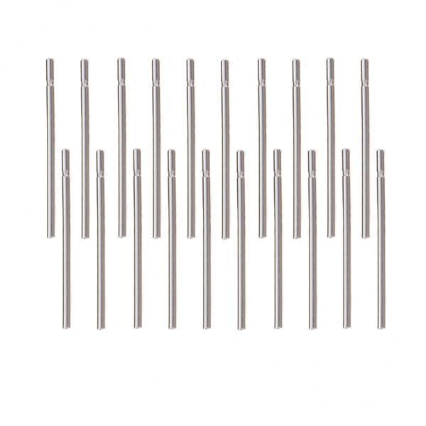 2x10 Pares De Aretes De Pasador De Plata De Ley, Alfiler De Oreja Simple Minimalista De 0,75 Mm Sunnimix Pasador de pendientes en blanco