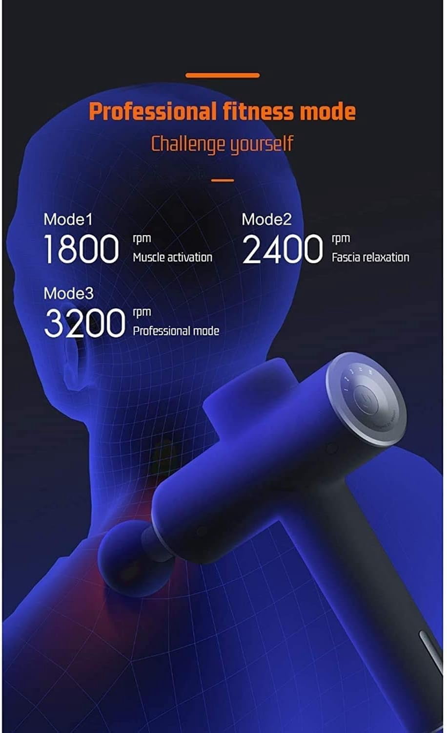 Muscle Massage Gun, Deep Tissue Massage Gun, Percussion Muscle Massager Gun