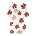 thumbnail image 4 of Oplxuo Womens Plus Size Tops Tunic Short Sleeve Crew Neck Shirts Casual Soft Floral Blouse, 4 of 5