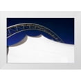 thumbnail image 3 of Alan Hausenflock 14x11 White Modern Wood Framed Wall Art Titled - Geo Tent IV, 3 of 5