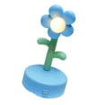 thumbnail image 3 of Decorative Nightstand Lamp, Simple Lighting Stylish Aesthetically Pleasing Flower Table Lamp Heart Button Lightweight Portable  For Study Office, 3 of 8